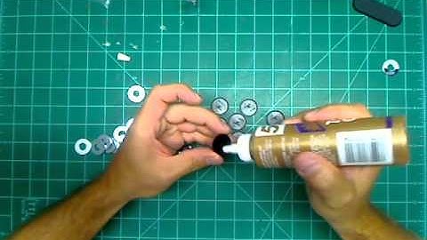 How to Add Weight to Miniature Bases | Gamesworkshop | Warmachine | Infinity