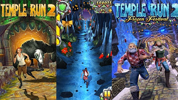 Temple Run 2 Vs Bus Rush - Gameplay