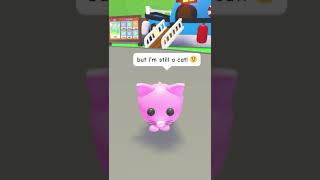 PINK CAT CAN’T FIND AN OWNER AND THIS HAPPENS… 🥺 #shorts