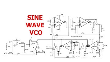 Exponential converter for the LM13600 datasheet sine wave VCO (breadboard and schematics)