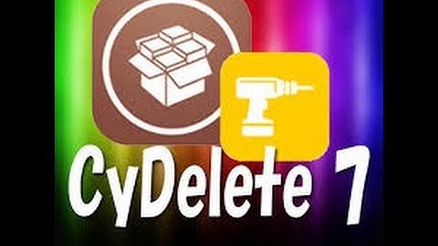 How to delete Cydia applications from your home screen ios 7