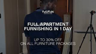 Full Apartment Furnishing in 1 Day | UP TO 30% OFF on all Furniture Packages