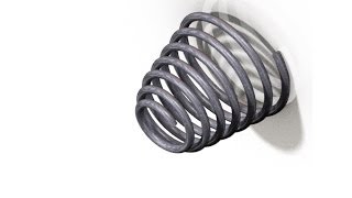 SolidWorks TUTORIAL #12 :How-to draw a Variable Spring in SolidWorks