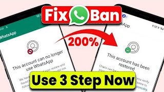 this account can no longer use whatsapp problem solution 2026 - whatsapp banned my number solution