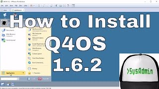 How to Install Q4OS 1.6.2 Orion + Review + VMware Tools on VMware Workstation Easy Tutorial [HD] screenshot 2