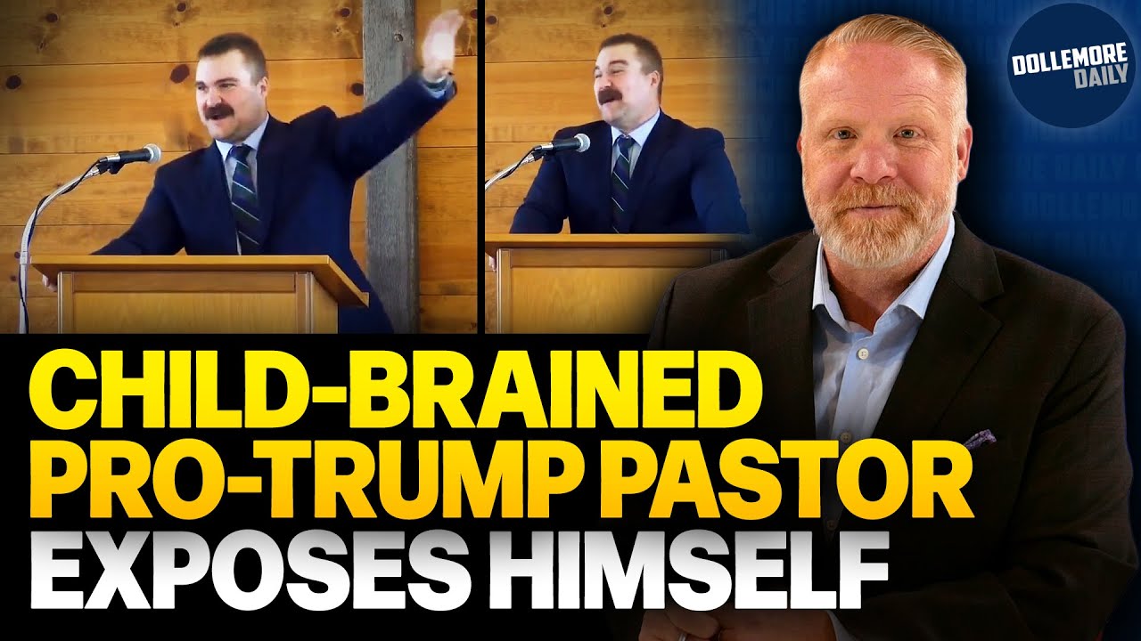 Trump-Worshipping Pastor Says the BIBLE PROHIBITS Kamala Harris Being President!