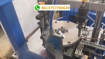 Automatic round insulated wire terminal lug assembly machine