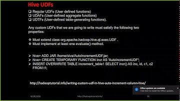 Hive UDFs