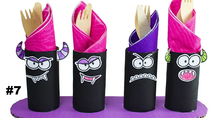 12 Amazing Toilet Paper Roll - Halloween Kid Craft Ideas