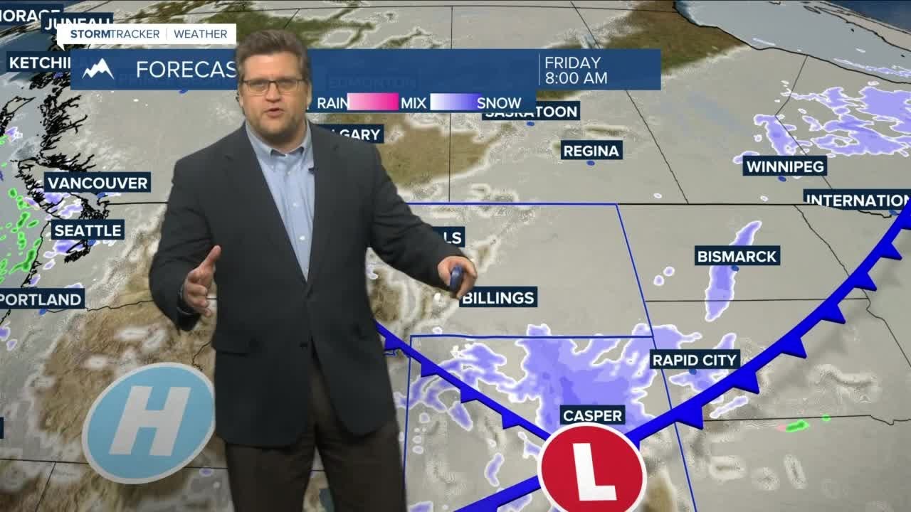 Q2 Billings Area Weather: Snow ending, Sunshine this afternoon - YouTube