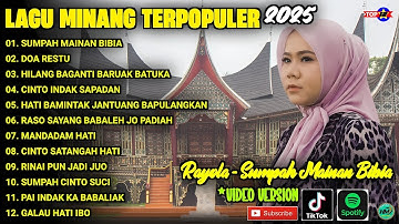 Lagu Minang || SUMPAH MAINAN BIBIA - DOA RESTU - Rayola Full Album Terpopuler 2025 Lagu Viral Tiktok