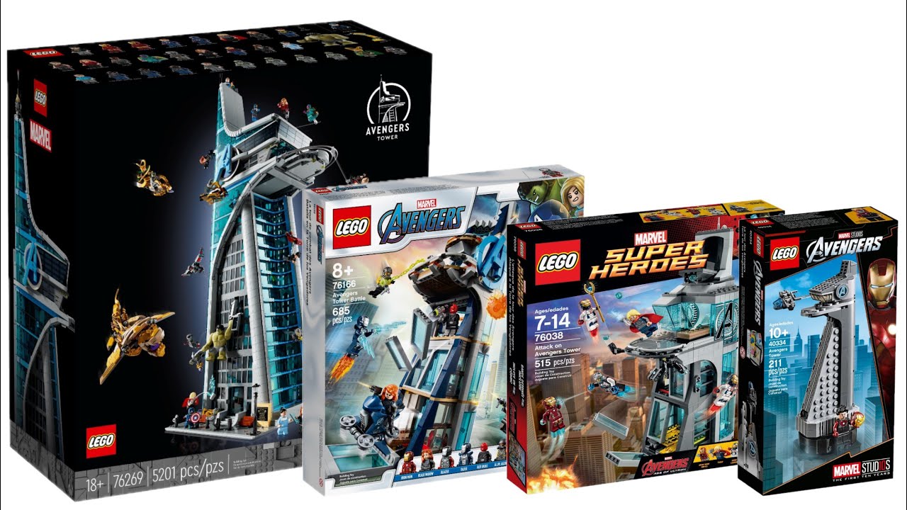 Lego Marvel 76038 Attack on Avengers Tower