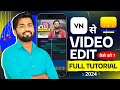 Vn app se editing kaise kare  vn editor full tutorial in hindi  editing kaise kare
