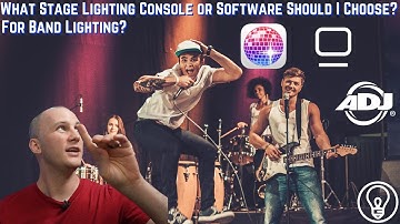 What Stage Lighting Console or Software Should I Choose For Band Lighting?