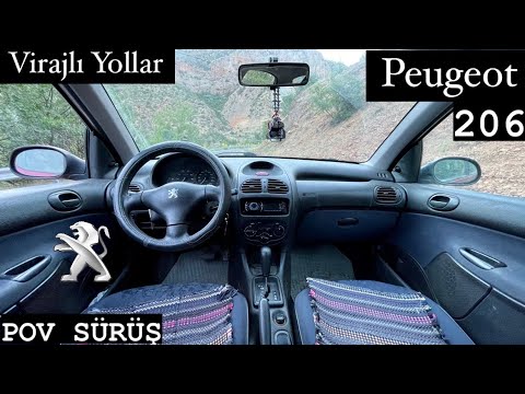 Peugeot 206 POV SÜRÜŞ (Virajlı Yollar, Sohbet-Muhabbet)