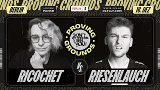 Ricochet vs Riesenlauch ⎪ Rap Battle @ Proving Grounds, Berlin ⎪ DLTLLY