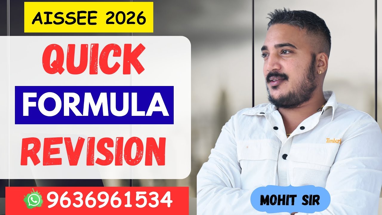 Quick Maths Formula Revision | Sainik School Exam 2026 