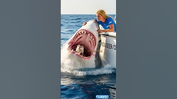 FAITH IN HUMANITY IS RESTORED! The kind woman saved an otter from a vicious shark
