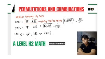 S1A - Permutations of N Not All Distinct Objects (Lesson 5/8)