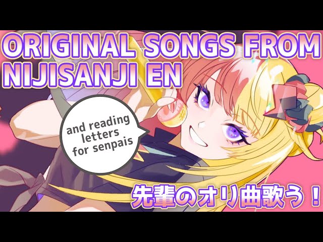 【karaoke 歌枠】NIJI EN Original Song Only! 英語の曲歌う！#kotokaraweek #GWコトカラ祭【NIJISANJI EN |Kotoka Torahime】のサムネイル