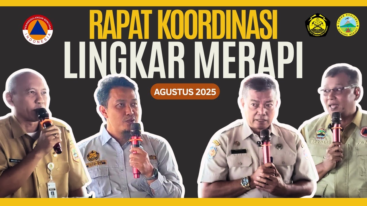 Rapat Koordinasi Lingkar Merapi bulan Agustus 2025. - YouTube