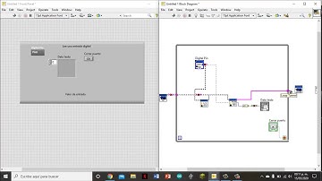 Lectura de una entrada digital - Labview & Arduino