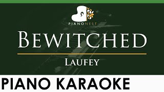 Video thumbnail of "Laufey - Bewitched - LOWER Key (Piano Karaoke Instrumental)"