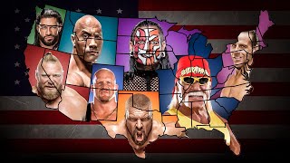Best WWE Wrestler Born in Every US State