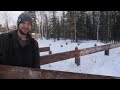 Winter Cabin Build in Remote Alaska | Floor Beams