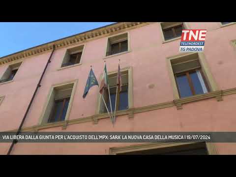 VIA LIBERA DALLA GIUNTA PER L'ACQUISTO DELL'MPX: SARA' LA NUOVA CASA DELLA MUSICA | 19/07/2024