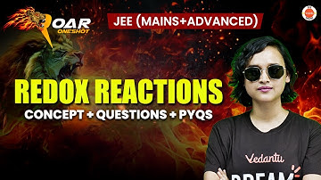 Redox Reaction | JEE 2025 | All Concepts And Questions | Nabamita Ma