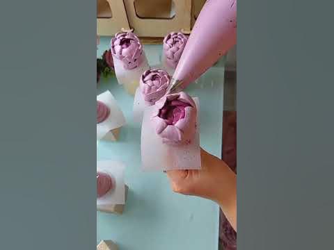 Зефирные цветы I цветы из зефира I зефир I домашний зефир I зефир ...
