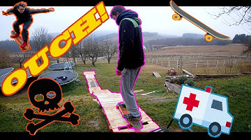 we built a MEGA RAMP!!! (GONE WRONG)