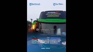 VIDEO TERAKHIR 'Perpisahan' Siswa SMK Lingga Kencana saat Naik Bus Sebelum Kecelakaan Maut