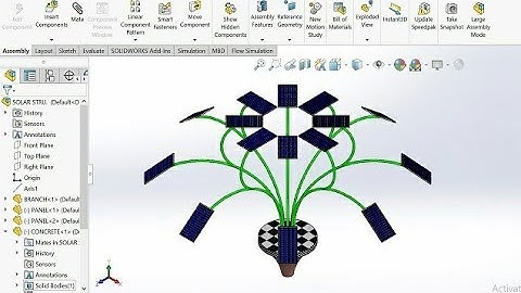 #Solar panel structure design TREE OF solar tree Design in panel structure design for planting#