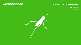 ADD Workshop 03 25/26 Introduction to Grasshopper