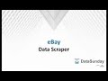 eBay.com Data Scraper - Product, Sales chrome extension