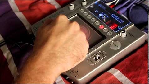 Korg Kaoss Pad 2 Sounds And Patterns Demo 1