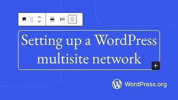 Setting up a WordPress multisite network