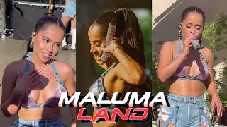 Becky G en el Maluma Land