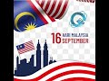 Kami ingin mengucapkan Selamat Menyambut Hari Malaysia.