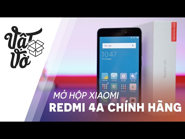Vật Vờ| Xiaomi Redmi 4A chính hãng giá quá tốt, tặng cả pin dự phòng