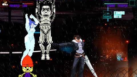 MUGEN Request: Parappa The Rapper & Princess Leia Vs Squall & Storm Trooper