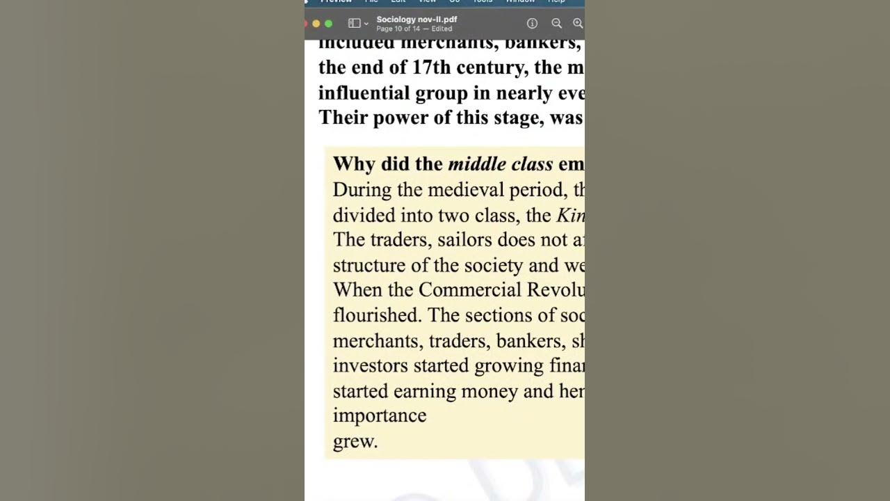 how-did-the-middle-class-emerge-sociology-for-upsc-youtube