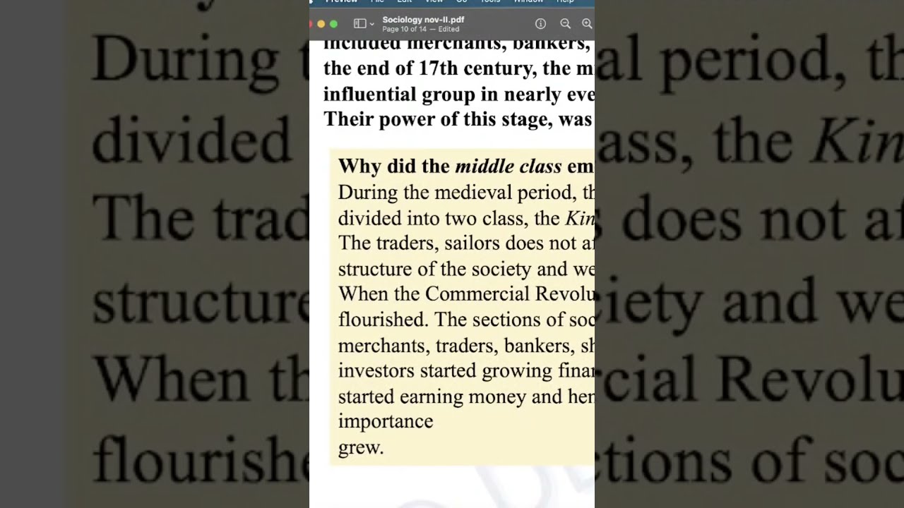 How Did The Middle Class Emerge Sociology For UPSC YouTube How Did The Middle Class Emerge Sociology For UPSC YouTube