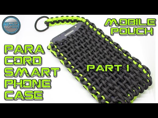 Ultimate Smartphone Case - Paracord Pouch for Mobile Phones - How