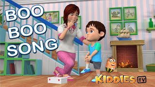 The Boo Boo Song | Baby got a Boo Boo | KiddiesTV Nursery Rhymes