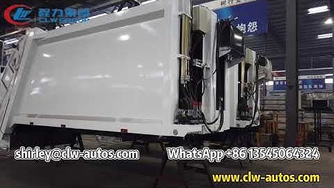 Upper Body of 10CBM 10tons Garbage Compactor Truck