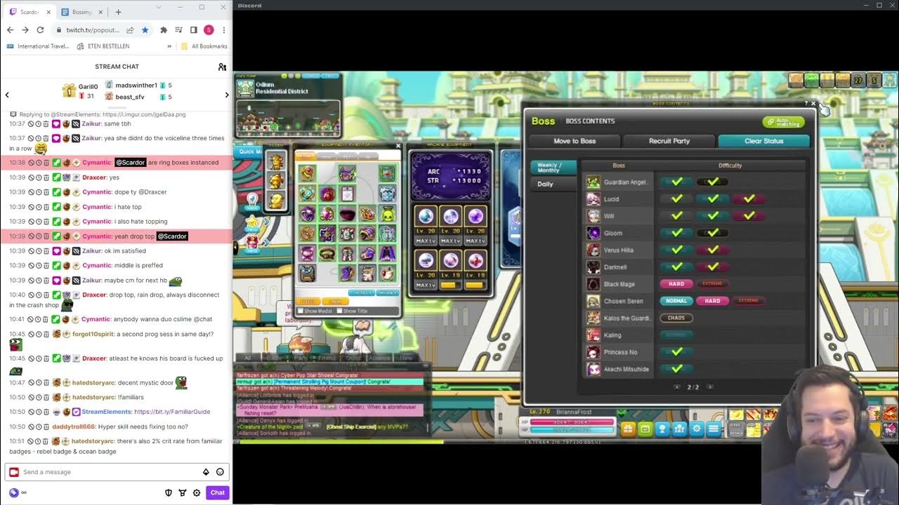 How to prevent hitting the wall; Lvl 270 Hero MapleStory Reboot