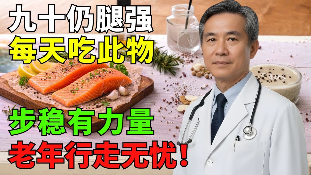 ⚠️ 想長期維持腿部力量、不易退化——長者一定要把這種基礎食物納入日常飲食
